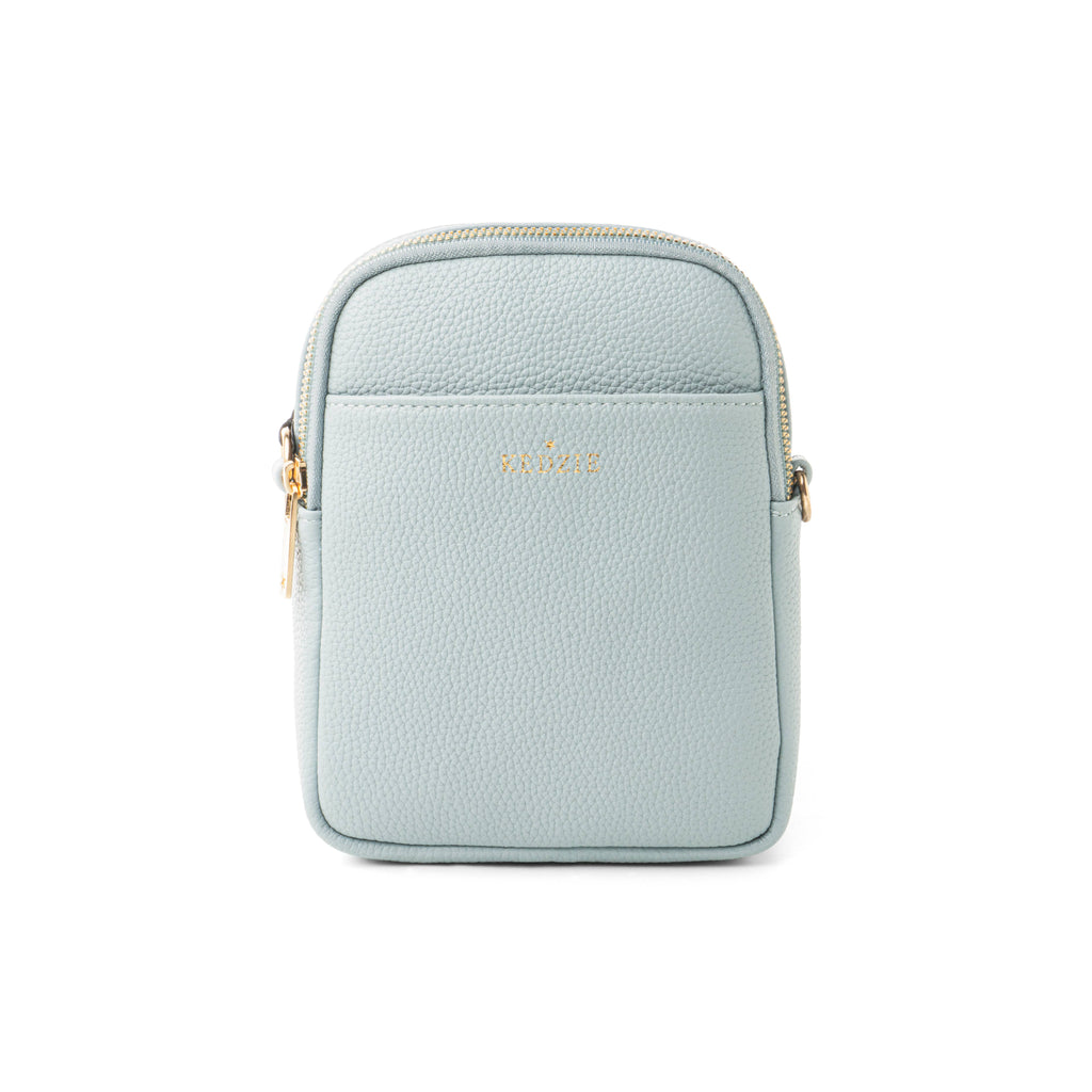 Kedzie Solstice Convertible Crossbody: Sky