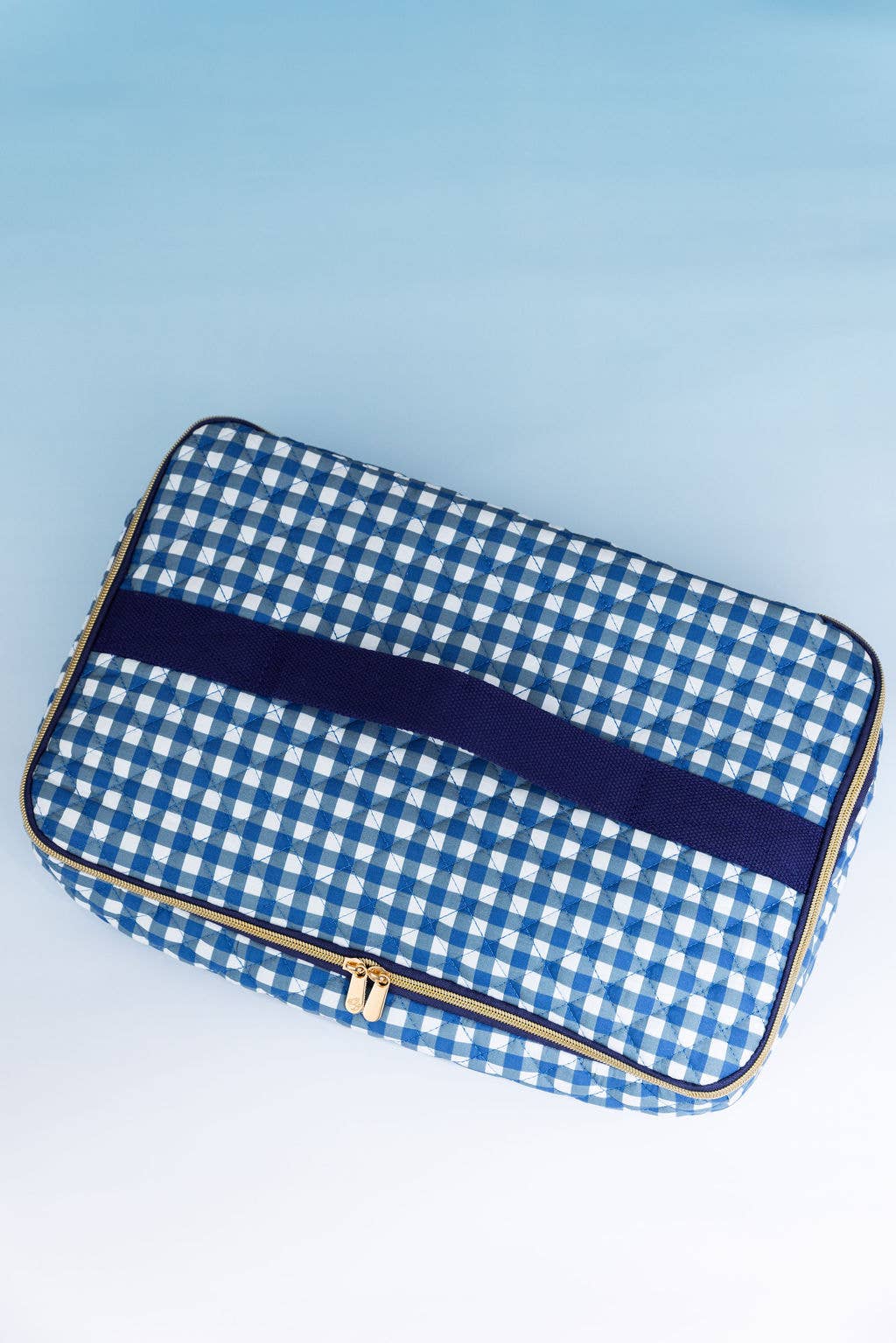 Casserole Carrier: Riviera Blue Gingham