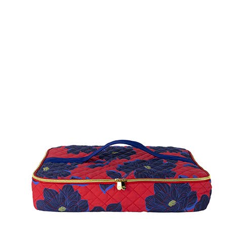 Casserole Carrier: Magnolia Shadows Red