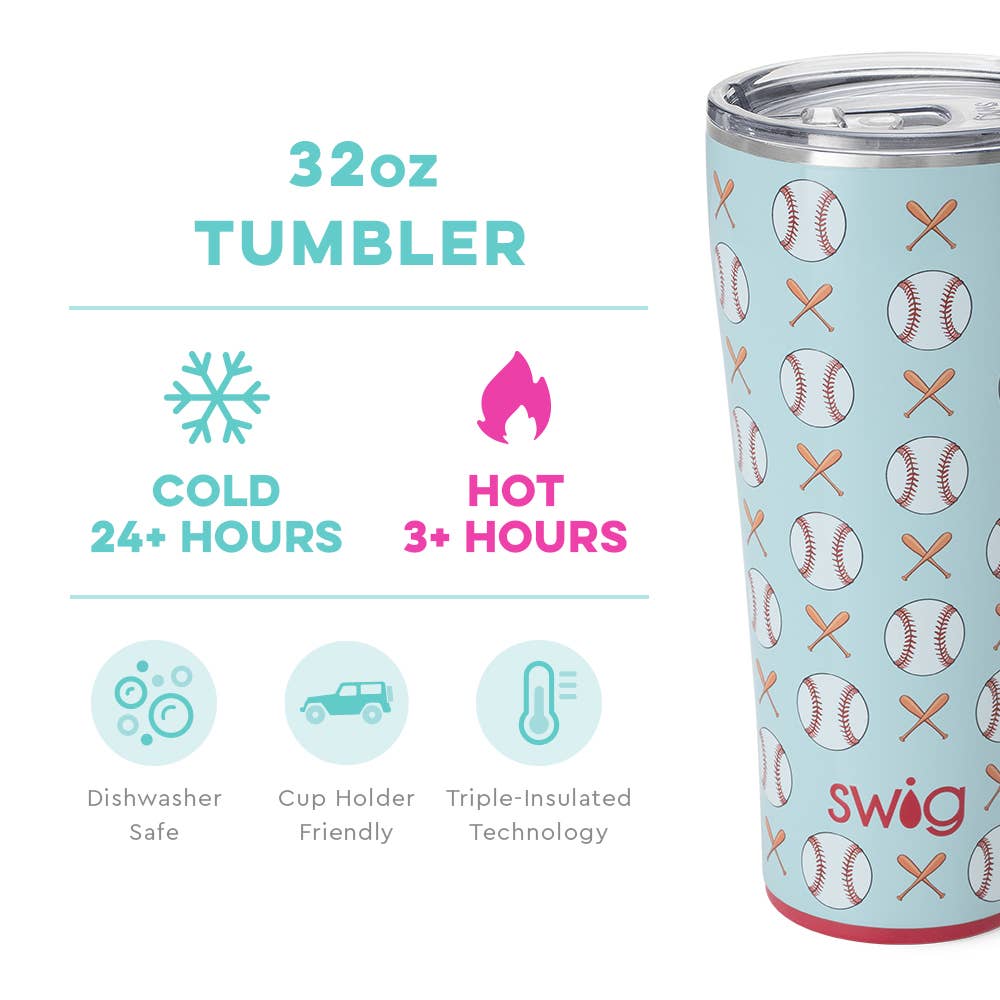 Home Run Tumbler: 32oz
