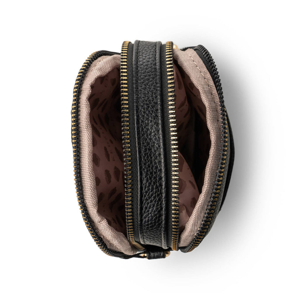 Kedzie Solstice Convertible Crossbody: Black