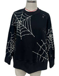 Pearl Webs Spider Sweatshirt