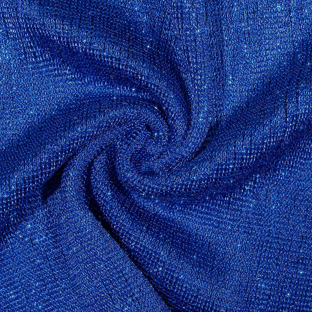 Sparkle Dress Scarf Shawl: Blue