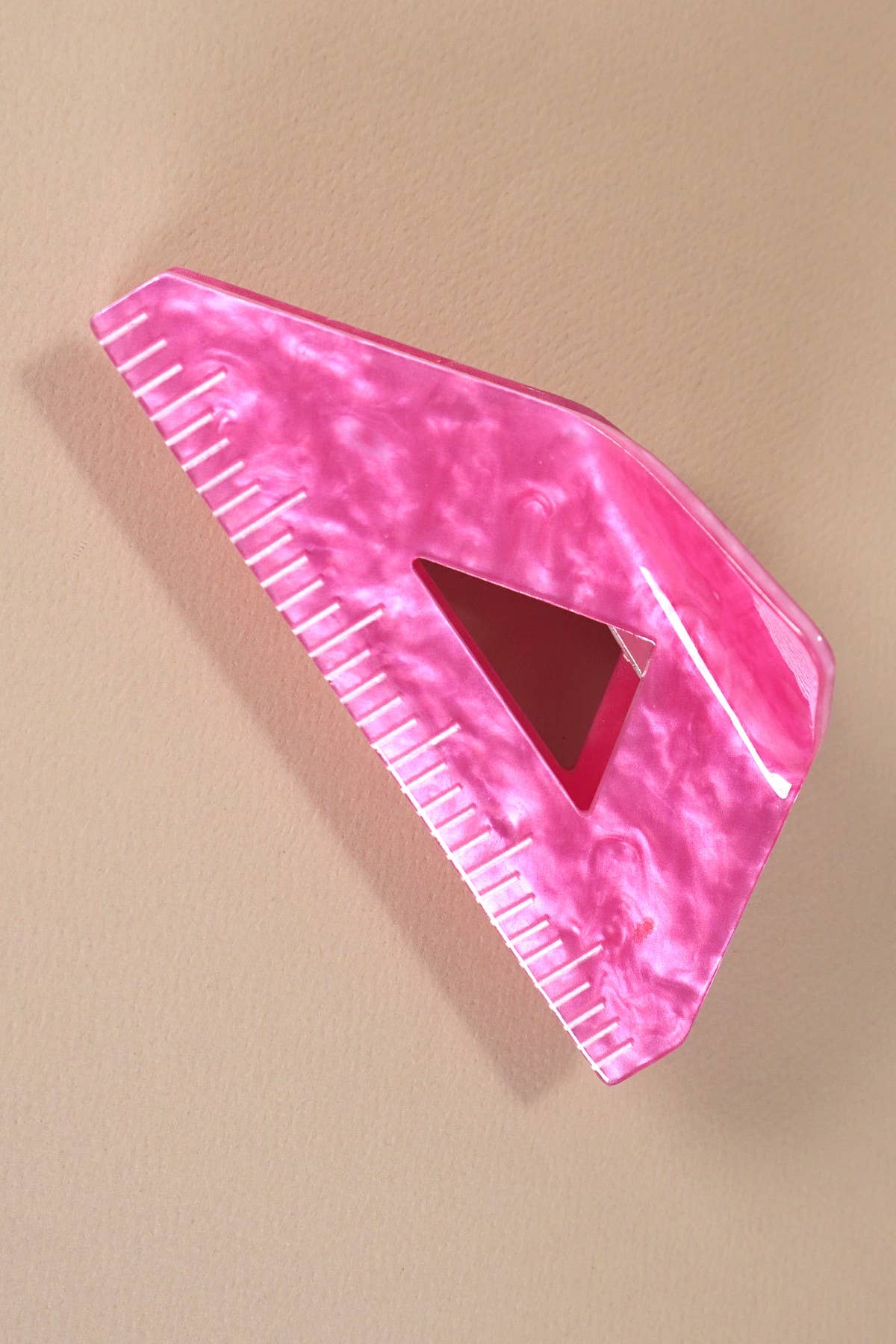 Back to School Claw Clip: Pink Ruler