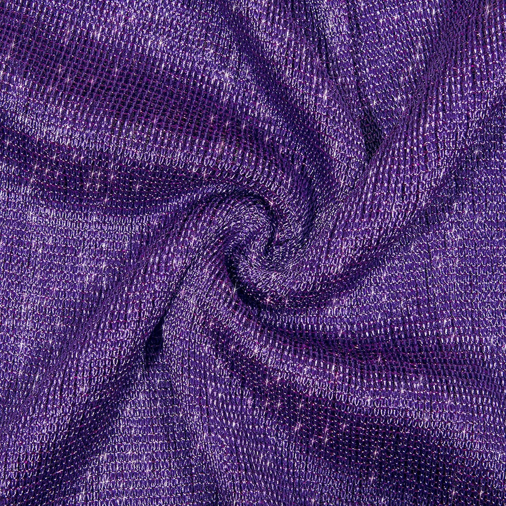 Sparkle Dress Scarf Shawl: Purple