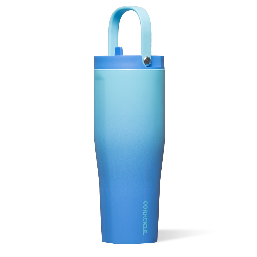 Boom Box Blue Go Cup: 30oz
