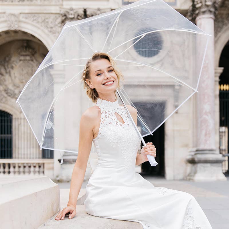 White Transparent Umbrella
