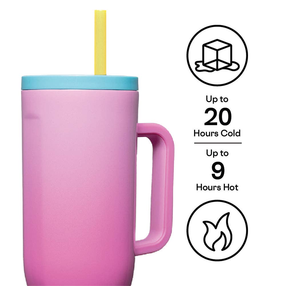 Pink Pop Cruiser Tumbler: 40oz