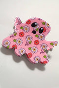 Halloween Claw Clip: Pink Ghost