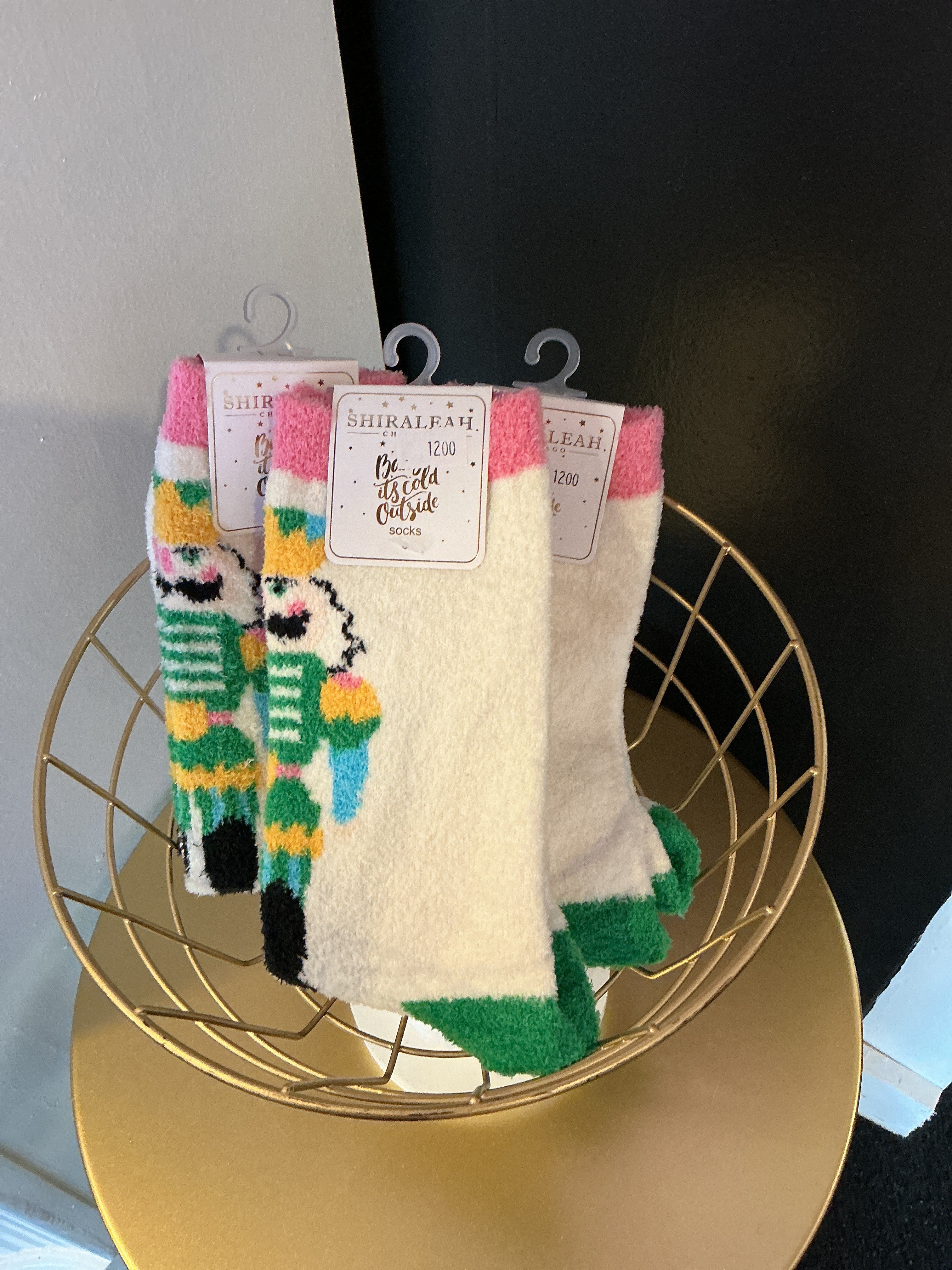 Shira lee nutcracker socks
