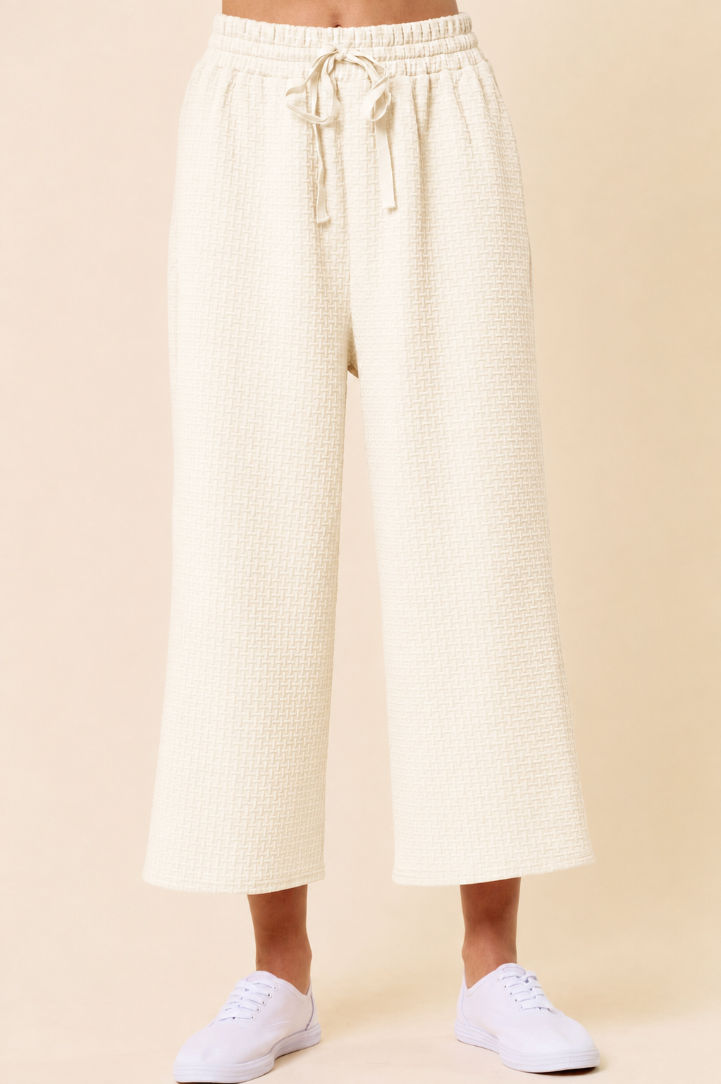 Keep Dreaming Pants: Ivory
