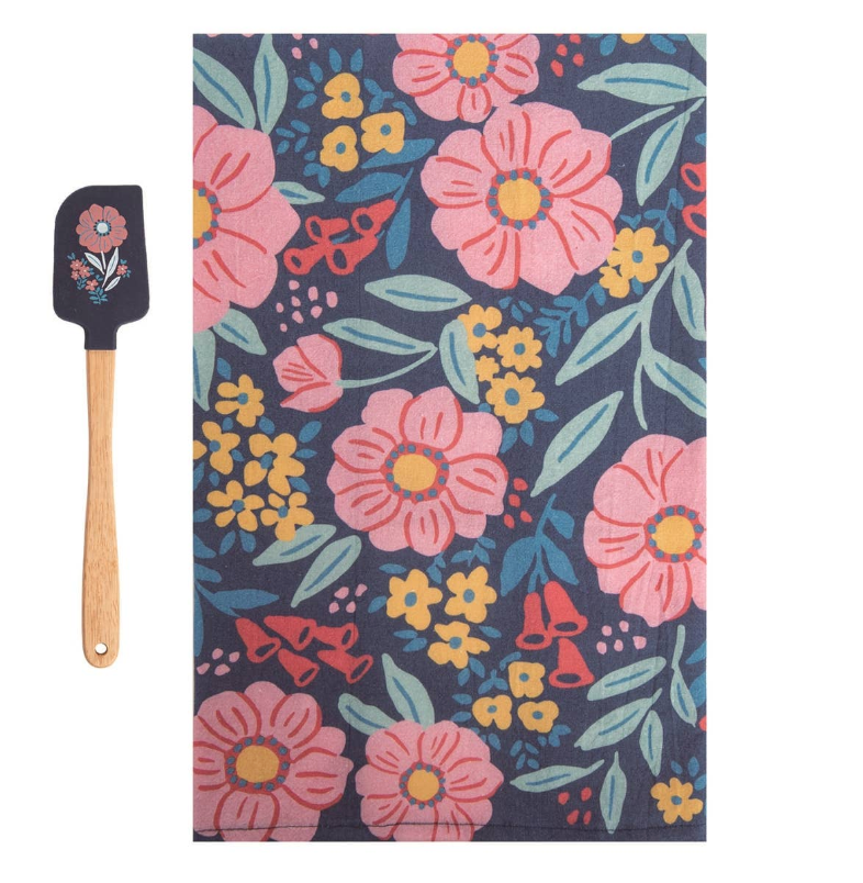 Floral Boutique Spatula Towel Set