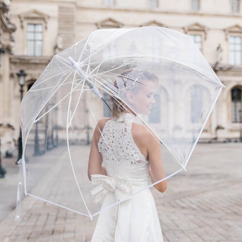 White Transparent Umbrella