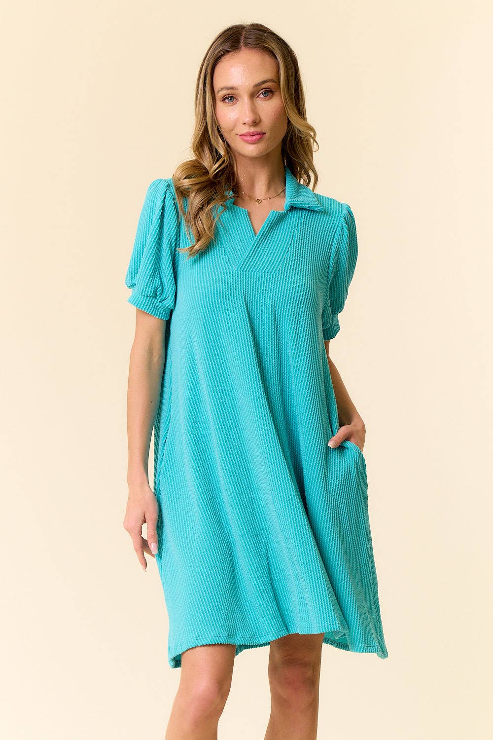 Natashias Dress: Aqua