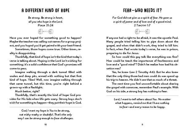 How God Grows a Strong Boy: A Devotional