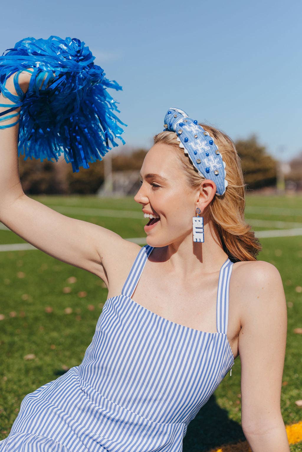 Kentucky Cross Stitch Headband