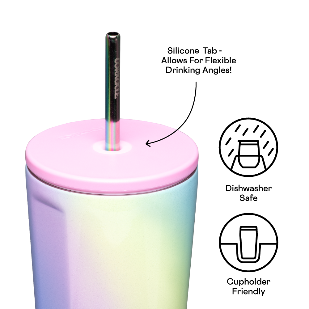 Rainbow Unicorn Cold Cup: 24oz