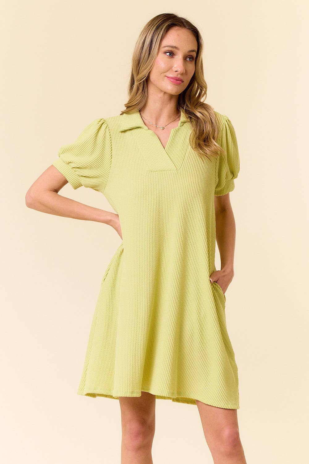 Natashias Dress: Lime