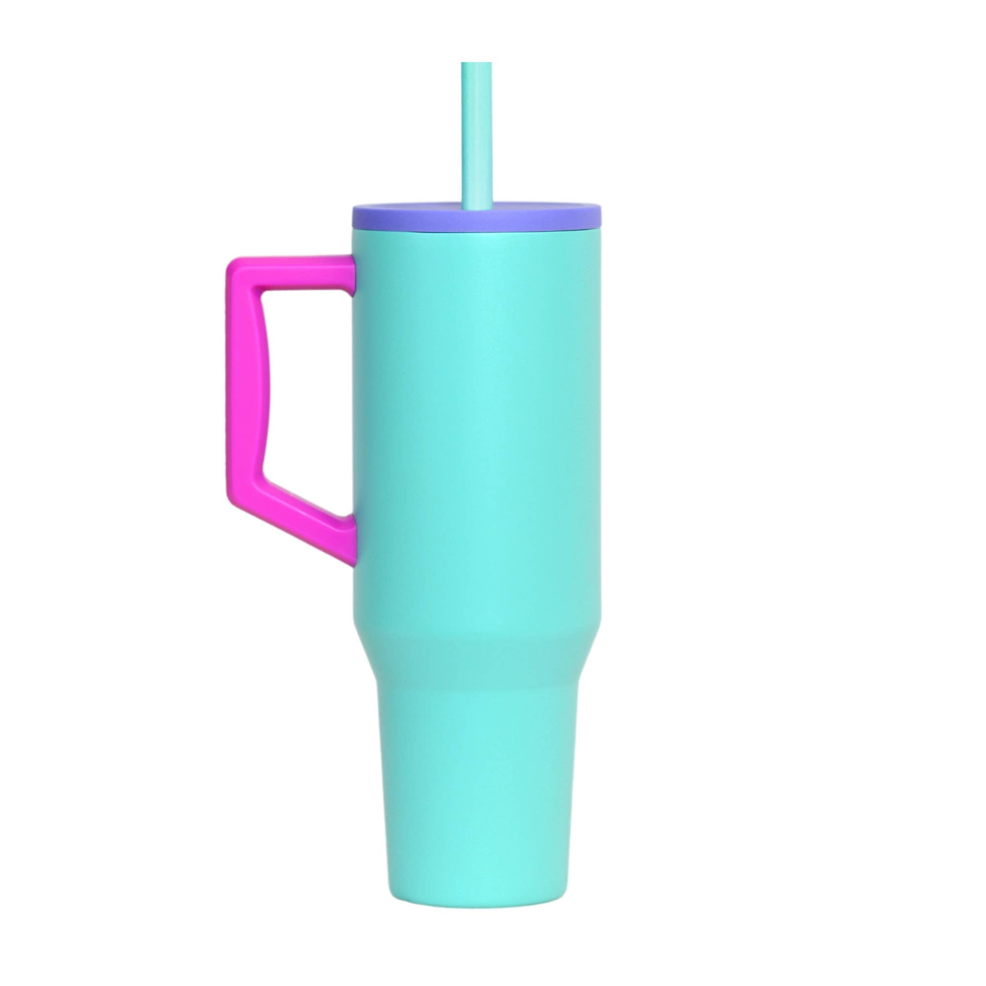 Blue Tie Dye Commuter Tumbler: 40oz