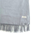 Light Weight Spring Summer Viscose Scarf: Silver
